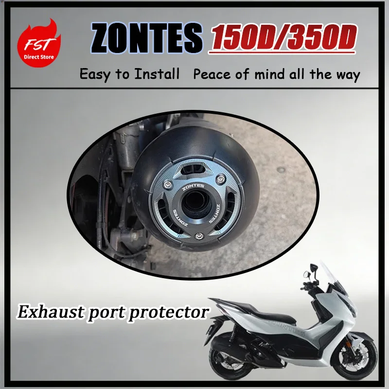 FOR Premium CNC Aluminum Exhaust Protector Cap Anti-Scald Decorative Cover for ZONTES 150D 150M 310M 350D Motorcycle
FOR Premium CNC Aluminum Exhaust Protector Cap Anti-Scald Decorative Cover for ZONTES 150D 150M 310M 350D Motorcycle