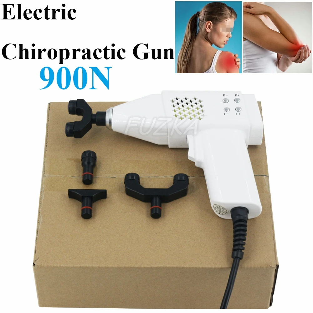 900N Electric Chiropractic Adjust Massage Gun Home Use Adjusting Tool 9 Levels Of Strength Adjustable Spine Correction Massager
900N Electric Chiropractic Adjust Massage Gun Home Use Adjusting Tool 9 Levels Of Strength Adjustable Spine Correction Massager
