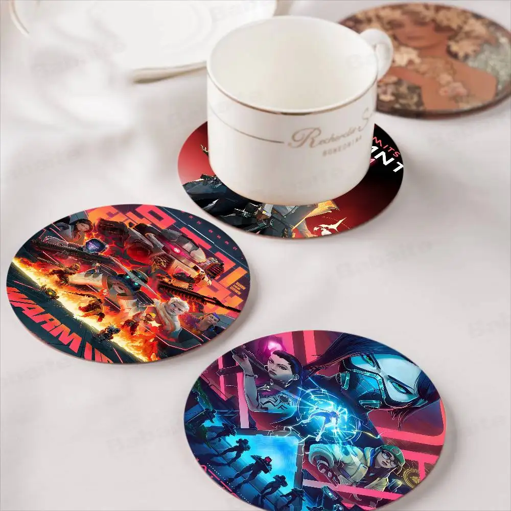 Hot Games V-Valorant Wooden Coaster Coffee Teacup Decoration Coffee Shop Beverage Shop Family Restaurant Cafe Decoration
Hot Games V-Valorant Wooden Coaster Coffee Teacup Decoration Coffee Shop Beverage Shop Family Restaurant Cafe Decoration
