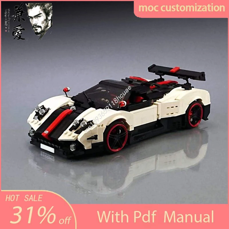 971 шт. Moc Paganis Zonda Cinque Roadster Supercar Technology креативная игрушка модель на день рождения строительные блоки подарок для детей и взрослых
971 шт. Moc Paganis Zonda Cinque Roadster Supercar Technology креативная игрушка модель на день рождения строительные блоки подарок для детей и взрослых
