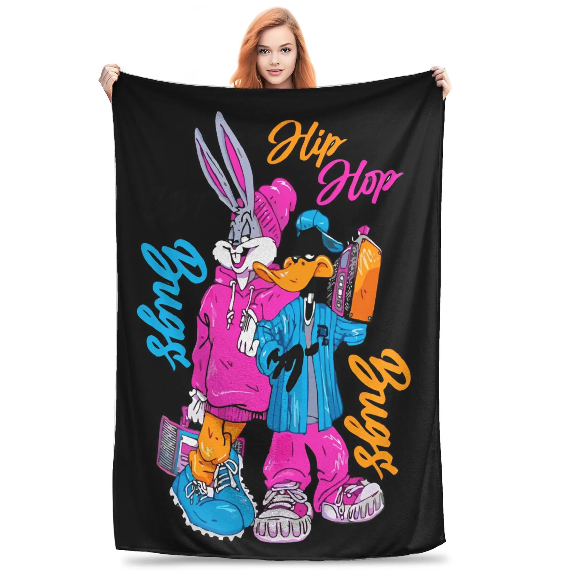 Space Jam Hip Hop Blanket Coral Fleece Plush Textile Decor Multifunction Soft Throw Blanket for Home Outdoor Bedspreads
Space Jam Hip Hop Blanket Coral Fleece Plush Textile Decor Multifunction Soft Throw Blanket for Home Outdoor Bedspreads