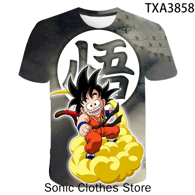 Anime Dragon Ball Son Goku 3D Print Kids T Shirt Summer Fashion Casual T-shirt Boy Girl Unisex Children's Clothing Tshirt Tops
Anime Dragon Ball Son Goku 3D Print Kids T Shirt Summer Fashion Casual T-shirt Boy Girl Unisex Children's Clothing Tshirt Tops