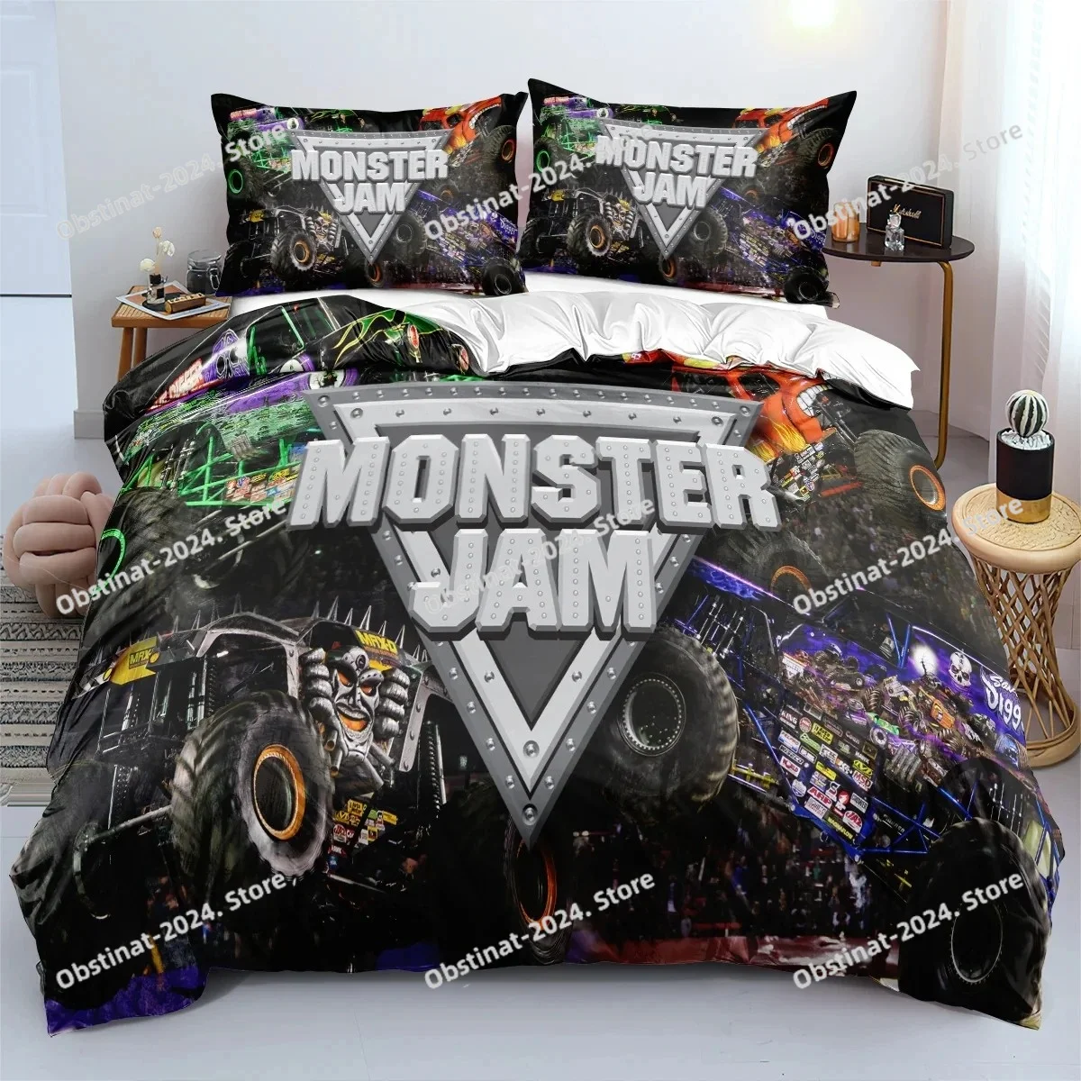 Monster Jam Truck 3D Printed Duvet Cover Pillowcase Bedding Set Twin Full Queen King Size For Bedroom Decor
Monster Jam Truck 3D Printed Duvet Cover Pillowcase Bedding Set Twin Full Queen King Size For Bedroom Decor