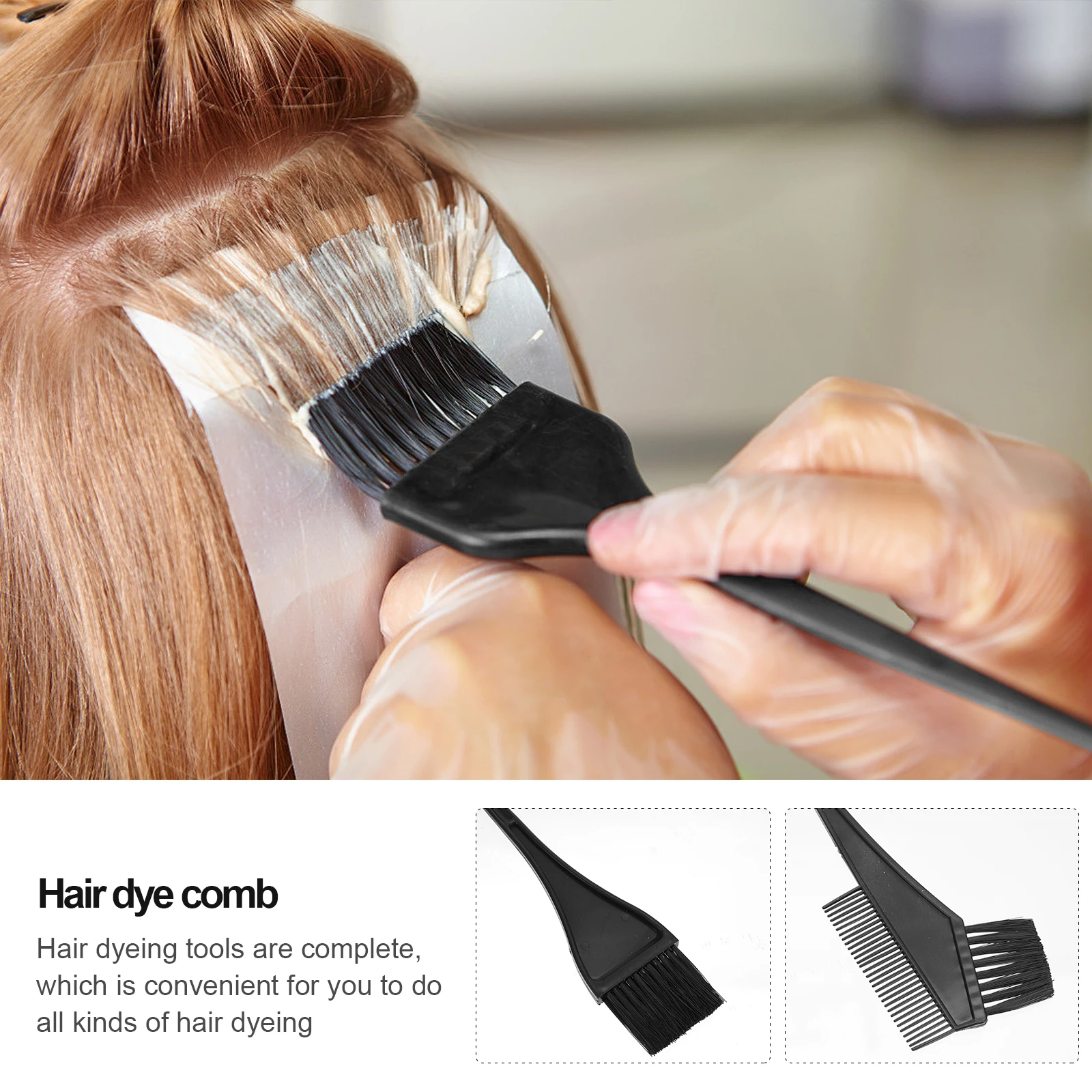 1 set 1 Set Coloring Kit Diy Salon Hair Dye Tools Dye Brush Hairdressing Supplies Hair Tinting Comb Dyeing Bowl Shawl For Home
1 set 1 Set Coloring Kit Diy Salon Hair Dye Tools Dye Brush Hairdressing Supplies Hair Tinting Comb Dyeing Bowl Shawl For Home