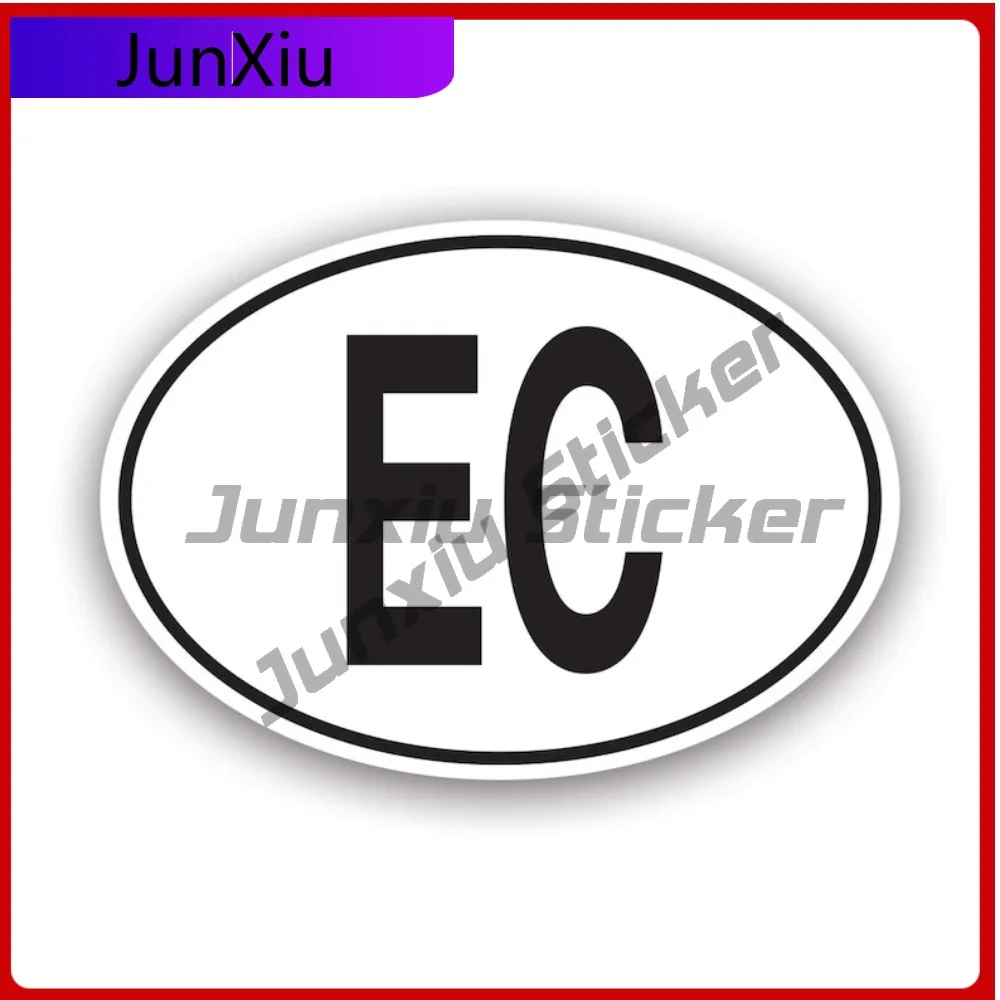 Ec Ecuador Country Code Oval Stickerwaterproof Anime Bumper Waterproof Vinyl Decal For Refrigerators Fun Fun Sticker High
Ec Ecuador Country Code Oval Stickerwaterproof Anime Bumper Waterproof Vinyl Decal For Refrigerators Fun Fun Sticker High