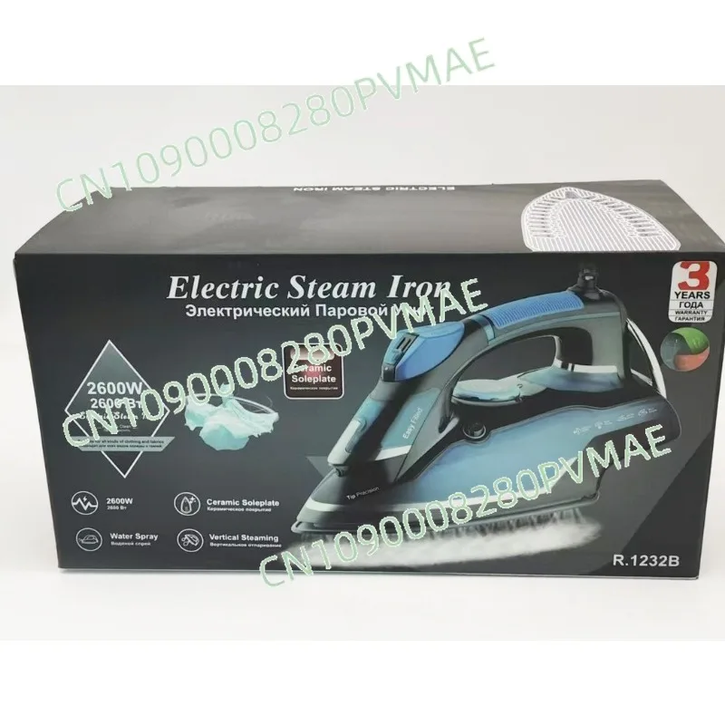 2600W 220V High Power Steam Electric Iron - 4-Speed Temp Control Portable
2600W 220V High Power Steam Electric Iron - 4-Speed Temp Control Portable