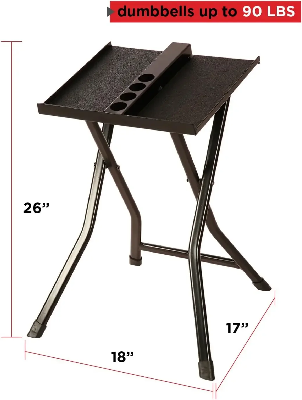 Large Compact Stand, Dumbbell Rack & Weight Rack,Folds Flat for Easy Storage,Use Expandable Dumbbells,Home Gym Strength Training 
Large Compact Stand, Dumbbell Rack & Weight Rack,Folds Flat for Easy Storage,Use Expandable Dumbbells,Home Gym Strength Training