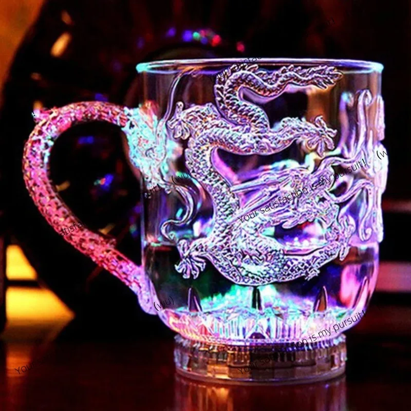 ZOCI-LED Flash Magic Color Changing Dragon Cup Water Activated Light-Up Beer Coffee Milk Tea Wine Whisky Bar
ZOCI-LED Flash Magic Color Changing Dragon Cup Water Activated Light-Up Beer Coffee Milk Tea Wine Whisky Bar
