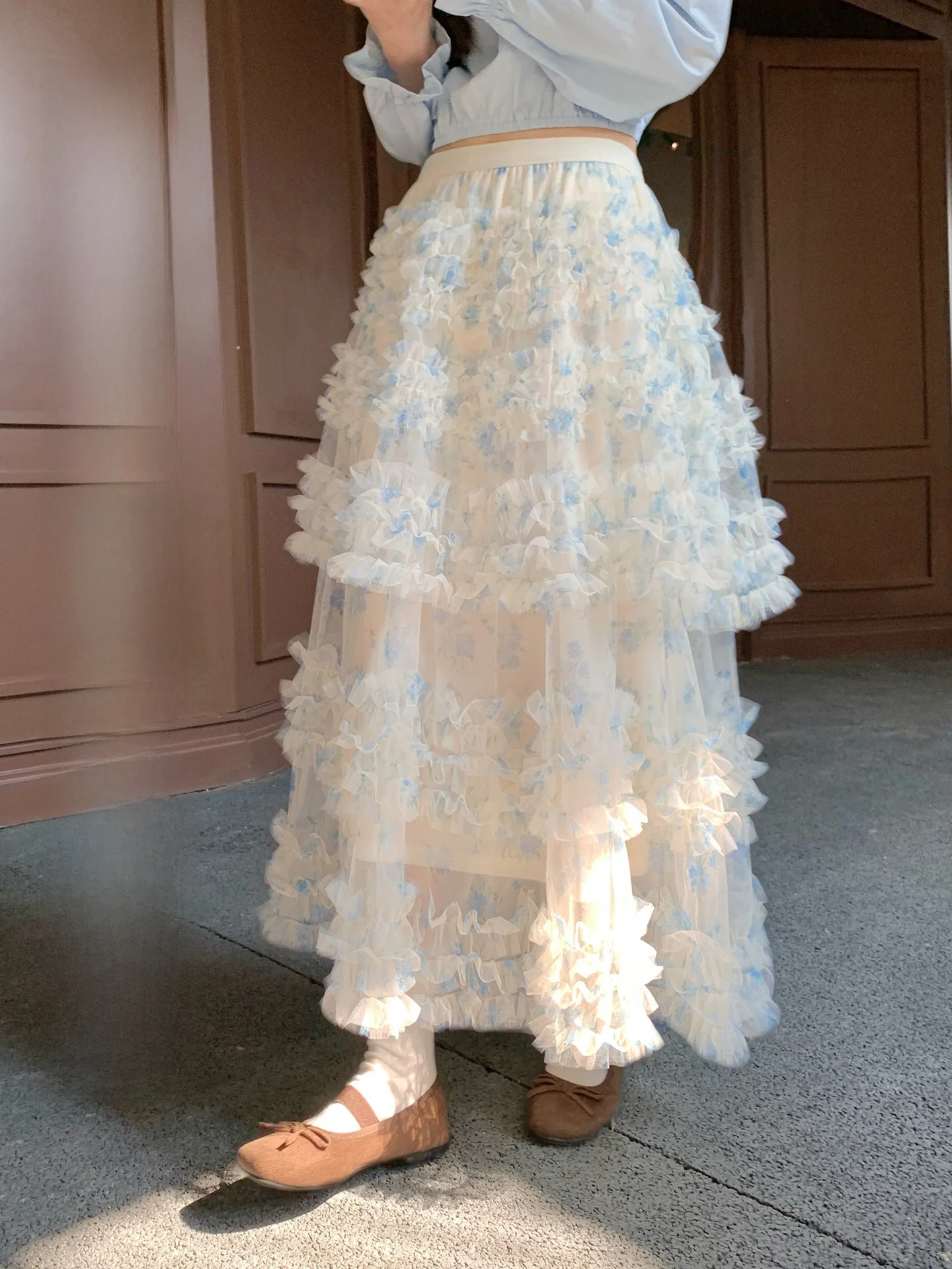 Женская пышная юбка-кейк Sweet Princ Ballet Lace с цветочным принтом, высокой талией и эластичным поясом, для повседневной носки
Женская пышная юбка-кейк Sweet Princ Ballet Lace с цветочным принтом, высокой талией и эластичным поясом, для повседневной носки