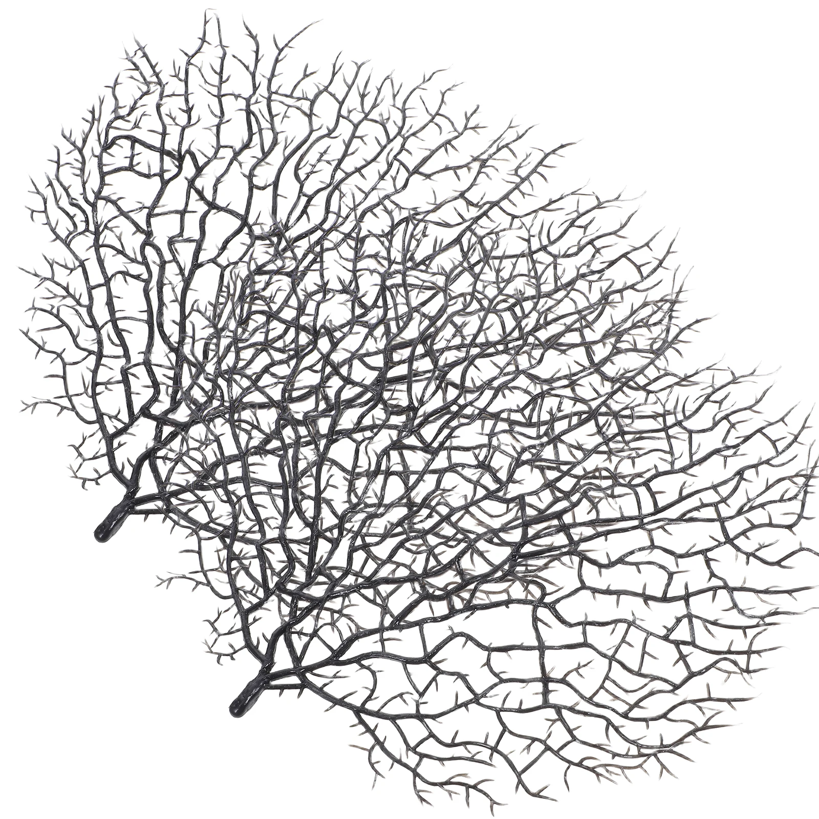 2 Pcs Black Artificial Coral Branches for Fish Tank Decor Lifelike Aquarium Landscaping Home Office Party Accessories
2 Pcs Black Artificial Coral Branches for Fish Tank Decor Lifelike Aquarium Landscaping Home Office Party Accessories