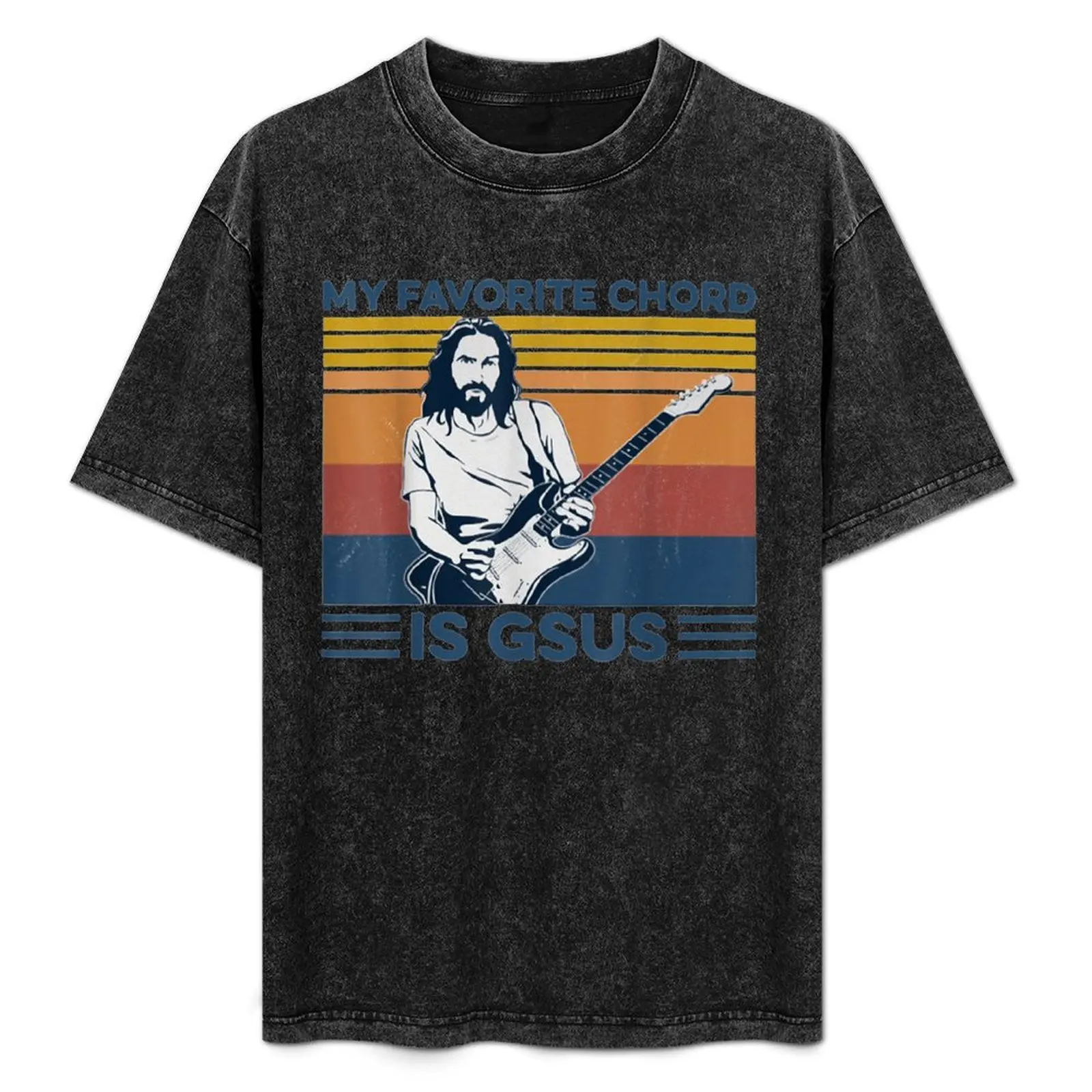 My Favorite Chord Is Gsus Guitar T-Shirt Sporty Breathable Short Sleeve T-Shirt
My Favorite Chord Is Gsus Guitar T-Shirt Sporty Breathable Short Sleeve T-Shirt