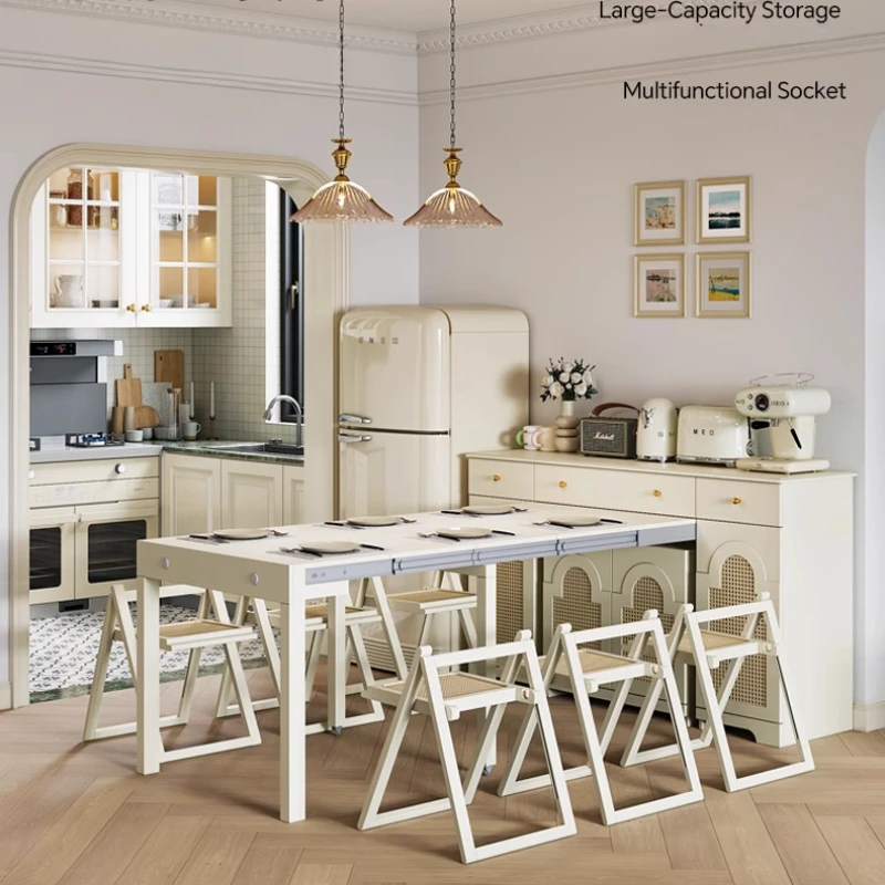 Big Design Nordic Dining Table Chairs White Modern Collapsible Restaurant Dining Table Folding Kitchen Esstisch Home Furniture
Big Design Nordic Dining Table Chairs White Modern Collapsible Restaurant Dining Table Folding Kitchen Esstisch Home Furniture