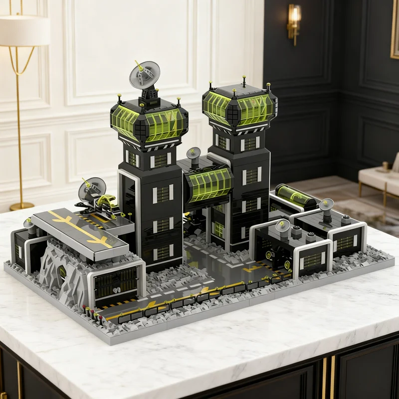 8139 деталей MOC Blacktron 2 Base Space II: Конструктор, модель для сборки, подарок, креативный коллекционный предмет для демонстрации, премиум-класс, для взрослых и детей, для дома
8139 деталей MOC Blacktron 2 Base Space II: Конструктор, модель для сборки, подарок, креативный коллекционный предмет для демонстрации, премиум-класс, для взрослых и детей, для дома