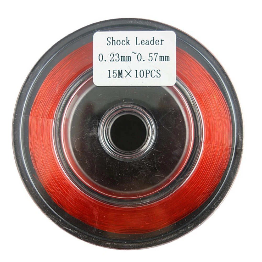 15m Fishing Fly Nylon Line Buffer Front Wire Sinking Shock Leader Line Variable Diameter Buffering Leading Fly Line Fishing Line
15m Fishing Fly Nylon Line Buffer Front Wire Sinking Shock Leader Line Variable Diameter Buffering Leading Fly Line Fishing Line