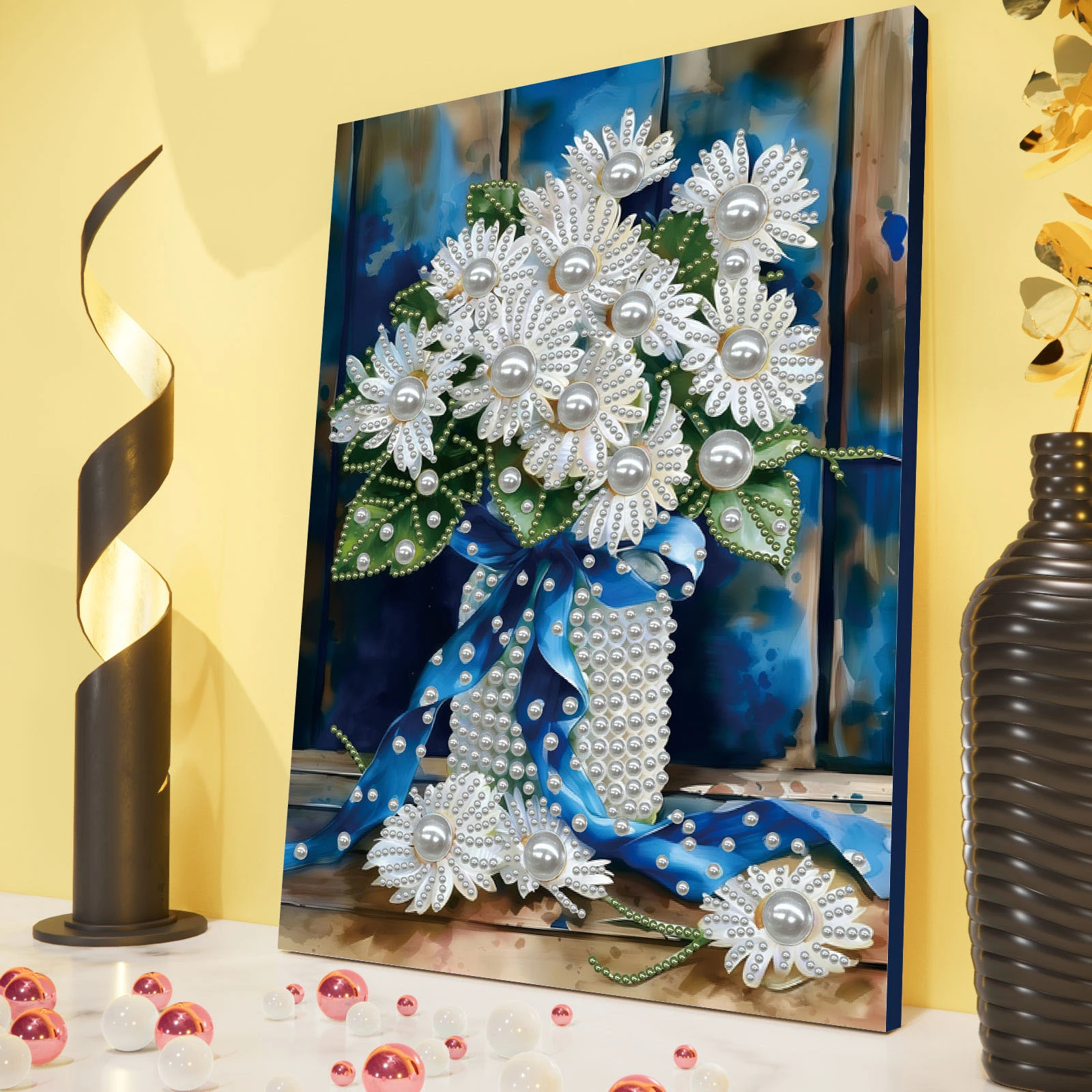 Blue Vase DIY Pearl Painting Kit With Frame for Adults Home Wall Decor 30x40cm
Blue Vase DIY Pearl Painting Kit With Frame for Adults Home Wall Decor 30x40cm