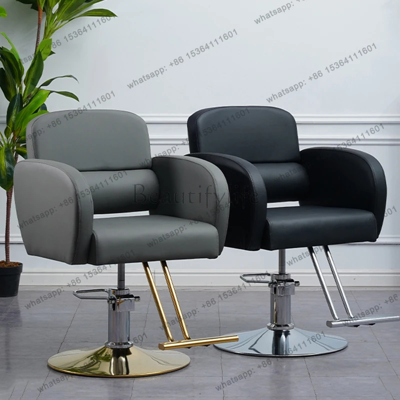 Styling Luxury Barber Chair Esthetician Ergonomic Classic Stool Salon Chair Modern Swivel Friseurstuhl Salon Furniture
Styling Luxury Barber Chair Esthetician Ergonomic Classic Stool Salon Chair Modern Swivel Friseurstuhl Salon Furniture