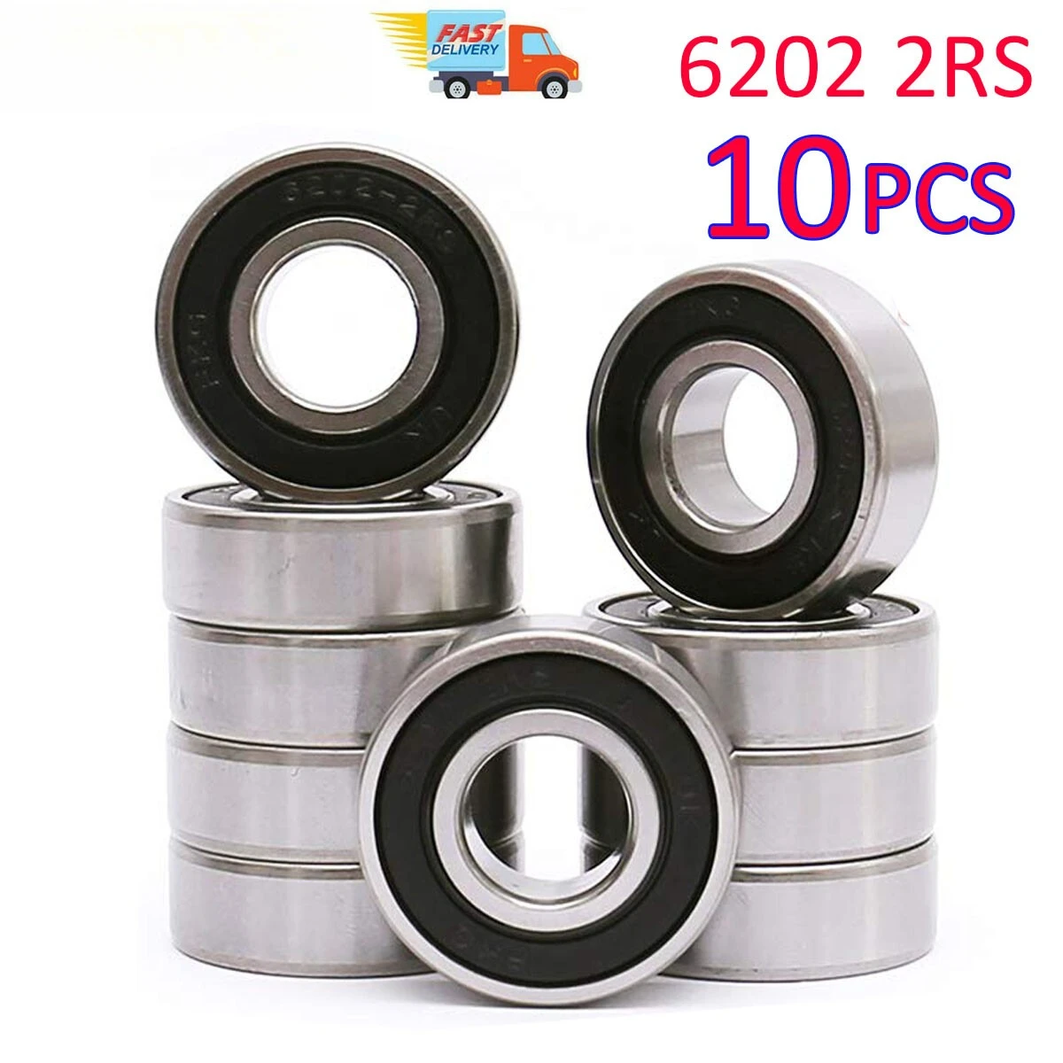 10PCS 6202RS 15x35x11mm Rubber Sealed Deep Groove Ball Bearing for Wheel Rim Motor
10PCS 6202RS 15x35x11mm Rubber Sealed Deep Groove Ball Bearing for Wheel Rim Motor