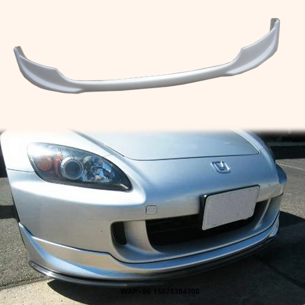 For S2000 03-06 (AP2 Only) JDM Style Fiber Glass Unpainted Front Bumper Bottom Lip New Condition with Tow Hook Cut-Outs
For S2000 03-06 (AP2 Only) JDM Style Fiber Glass Unpainted Front Bumper Bottom Lip New Condition with Tow Hook Cut-Outs