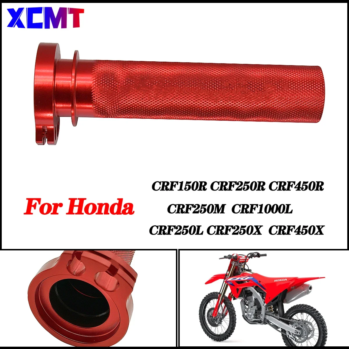 Quick Turn Throttle Tube Twister Throttle For Honda CRF150R CRF250R CRF450R CRF250L CRF250X CRF450X CRF250M CRF1000L 2004-2021 
Quick Turn Throttle Tube Twister Throttle For Honda CRF150R CRF250R CRF450R CRF250L CRF250X CRF450X CRF250M CRF1000L 2004-2021
