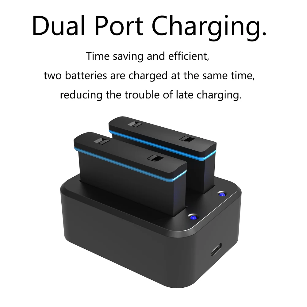 Пластиковый адаптер-концентратор для зарядного устройства USB Type-C, адаптер для зарядного устройства, 2 слота с индикатором, аксессуары для камеры для Insta360 X3
Пластиковый адаптер-концентратор для зарядного устройства USB Type-C, адаптер для зарядного устройства, 2 слота с индикатором, аксессуары для камеры для Insta360 X3