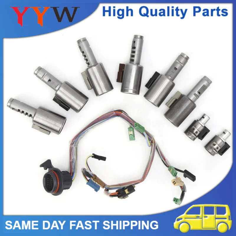 1 Set Quality Car Transmission Solenoid Kit W/ Harness For Ford Mazda Lincoln OEM AF21 TF-81SC Auto Parts
1 Set Quality Car Transmission Solenoid Kit W/ Harness For Ford Mazda Lincoln OEM AF21 TF-81SC Auto Parts