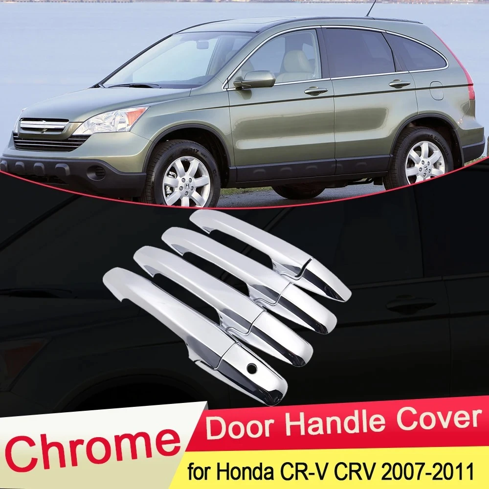 For Honda CR-V CRV 2007 2008-2010 2011 Luxuriou Chrome Door Handle Cover Trim Catch Car Set Styling Stickers Accessories
For Honda CR-V CRV 2007 2008-2010 2011 Luxuriou Chrome Door Handle Cover Trim Catch Car Set Styling Stickers Accessories