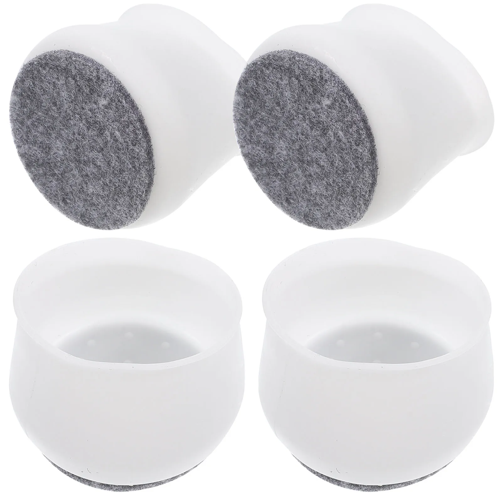 4 Pcs Silicone Felt Chair Foot Covers Table Feet Caps Furniture Leg Protectors Anti Skid Floor Pads for Desk Dining Patio Stool
4 Pcs Silicone Felt Chair Foot Covers Table Feet Caps Furniture Leg Protectors Anti Skid Floor Pads for Desk Dining Patio Stool