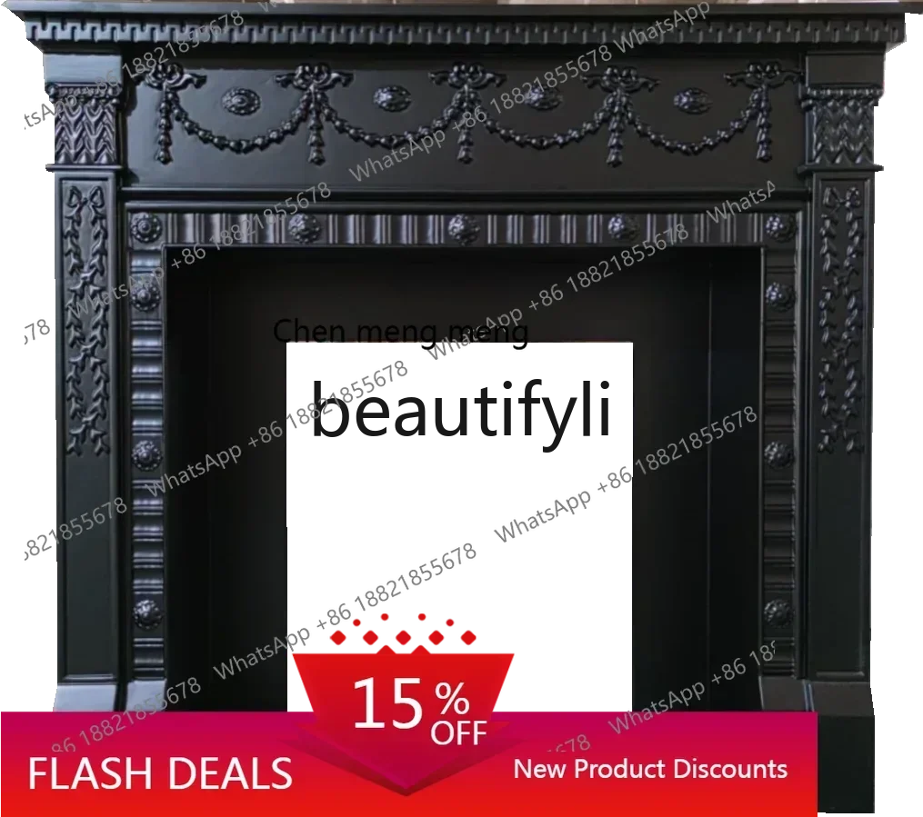 zqFrench carved fireplace decorative cabinet solid wood partition porch rack light luxury personalityK182
zqFrench carved fireplace decorative cabinet solid wood partition porch rack light luxury personalityK182