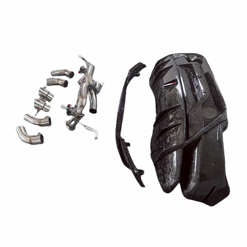 Прямые продажи с фабрики высококачественного углеродного волокна с кованым рисунком P-образного выхлопа заднего бампера для Lamborghini LP610 Body Kit
Прямые продажи с фабрики высококачественного углеродного волокна с кованым рисунком P-образного выхлопа заднего бампера для Lamborghini LP610 Body Kit