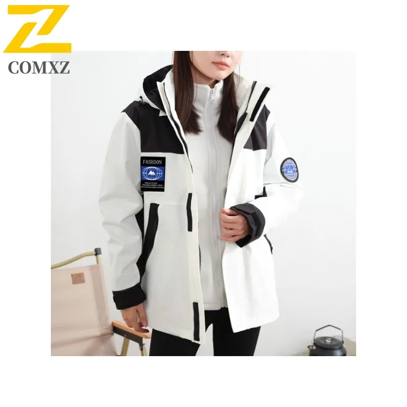 Men Jacket New 3-in-1 Windproof Waterproof Outdoor Camping Hiking Trekking Coat Lightweight Warm Winter Windbreaker Hooded Parka
Men Jacket New 3-in-1 Windproof Waterproof Outdoor Camping Hiking Trekking Coat Lightweight Warm Winter Windbreaker Hooded Parka
