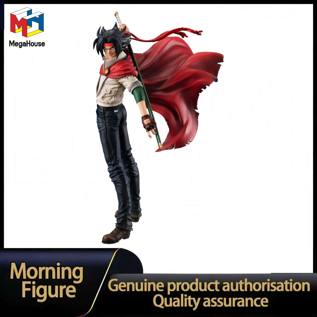 In Stock MEGAHOUSE GGG Mobile Fighter G Gundam Domon Kasshu 1/8 Scale Figure Toy Model Collection
In Stock MEGAHOUSE GGG Mobile Fighter G Gundam Domon Kasshu 1/8 Scale Figure Toy Model Collection