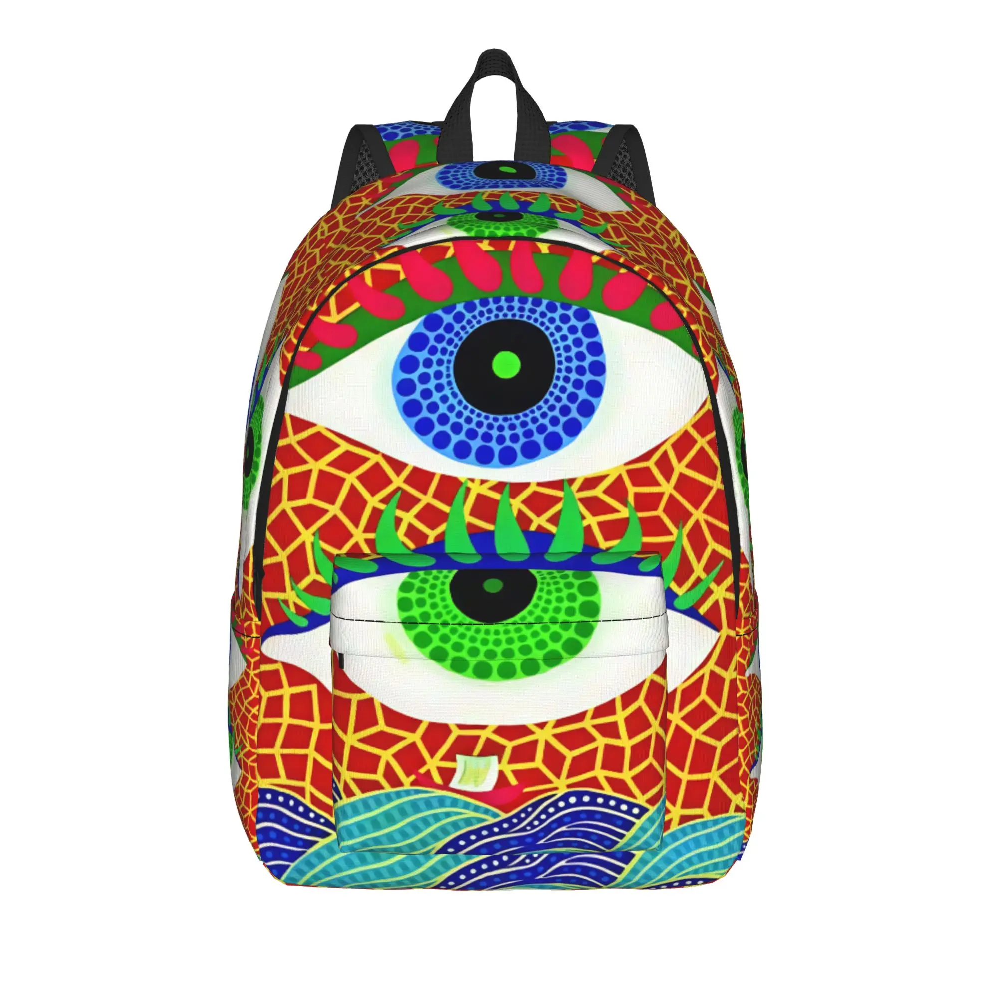 Yayoi Kusama Backpack Unisex Durable Backpacks Polyester Funny High School Bags Travel Custom Rucksack
Yayoi Kusama Backpack Unisex Durable Backpacks Polyester Funny High School Bags Travel Custom Rucksack