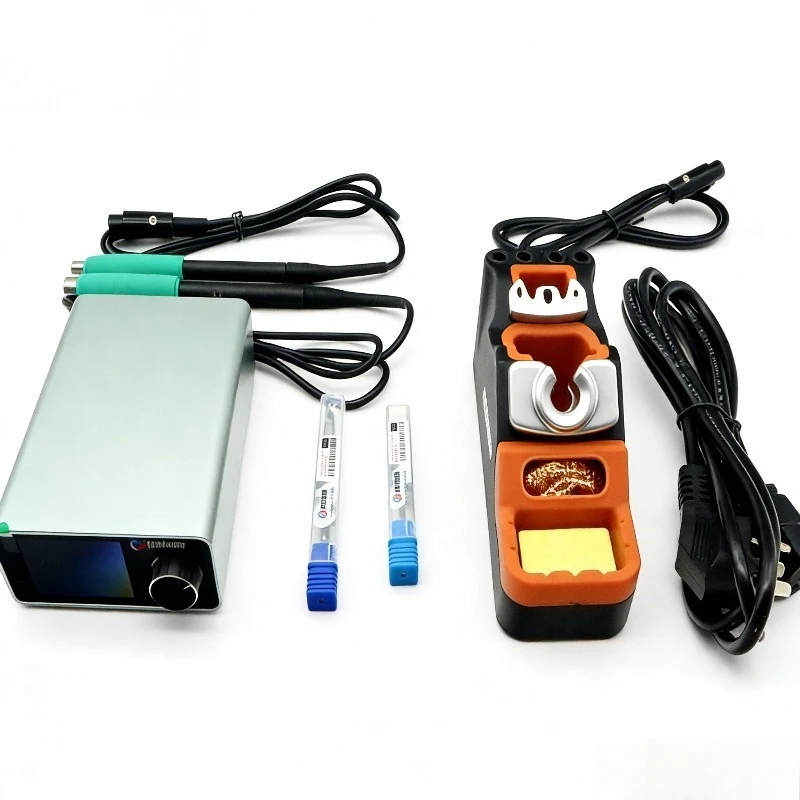 GEEBOON TC22 240W Soldering Station Kit with SDC02 Soldering Iron Stand + T245/T210 Handle + C245/C210 Soldering Iron Tip New
GEEBOON TC22 240W Soldering Station Kit with SDC02 Soldering Iron Stand + T245/T210 Handle + C245/C210 Soldering Iron Tip New
