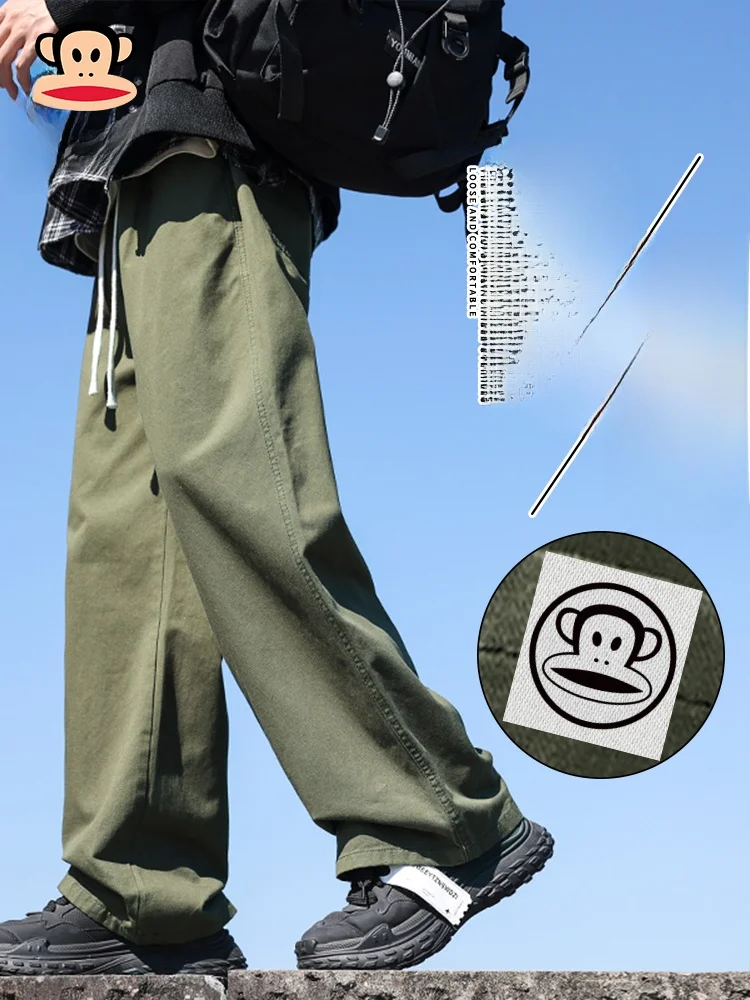 Мужские повседневные брюки Paul Frank: свободные, прямые, хлопковые, рабочие, осенние, новые, модные, брендовые
Мужские повседневные брюки Paul Frank: свободные, прямые, хлопковые, рабочие, осенние, новые, модные, брендовые