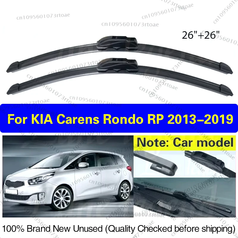 For Kia Carens Rondo RP 2013 - 2019 Front Wiper Blade Cutter Windshield Clean Window Car Rain Brushes 26"+26" Car Accessories
For Kia Carens Rondo RP 2013 - 2019 Front Wiper Blade Cutter Windshield Clean Window Car Rain Brushes 26"+26" Car Accessories