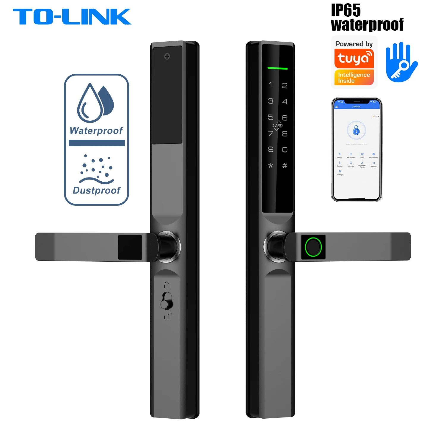Умный дверной замок с Wi-Fi и Bluetooth, ультратонкий, с функцией распознавания отпечатков пальцев, для алюминиевых дверей
Умный дверной замок с Wi-Fi и Bluetooth, ультратонкий, с функцией распознавания отпечатков пальцев, для алюминиевых дверей