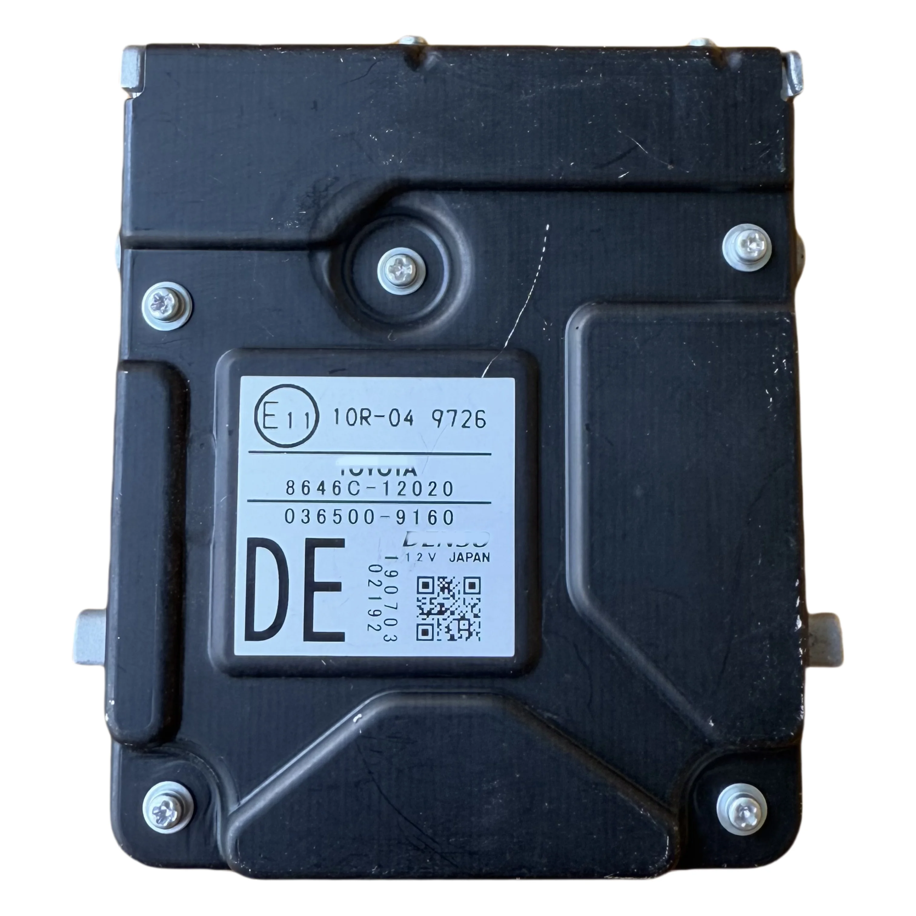 LANE DEPARTURE WARNING CAMERA 8646C-12020 for 2017-2019 Toyota Corolla, Windshield Mounted ADAS Front OEM System
LANE DEPARTURE WARNING CAMERA 8646C-12020 for 2017-2019 Toyota Corolla, Windshield Mounted ADAS Front OEM System