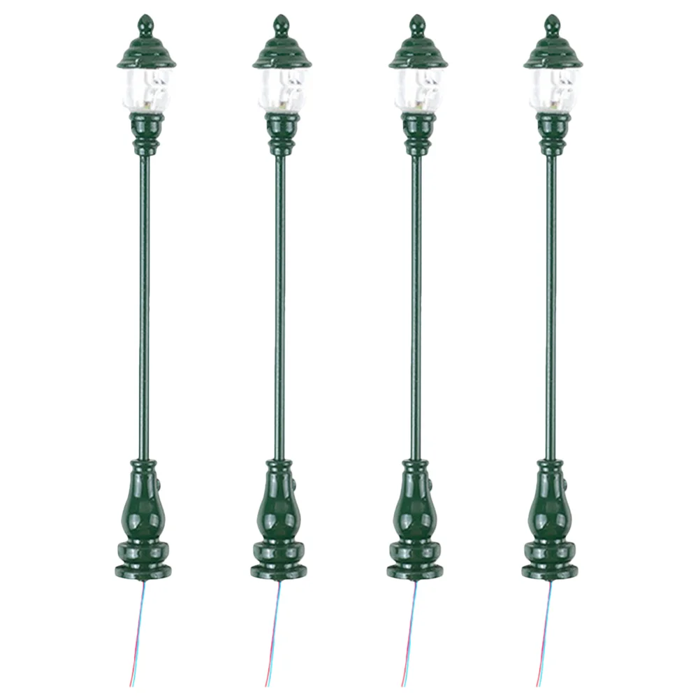 4 Pcs Miniature Park Lamp Models Solar Garden Light Yard Decorative Accessories Stainless Steel Toys House
4 Pcs Miniature Park Lamp Models Solar Garden Light Yard Decorative Accessories Stainless Steel Toys House