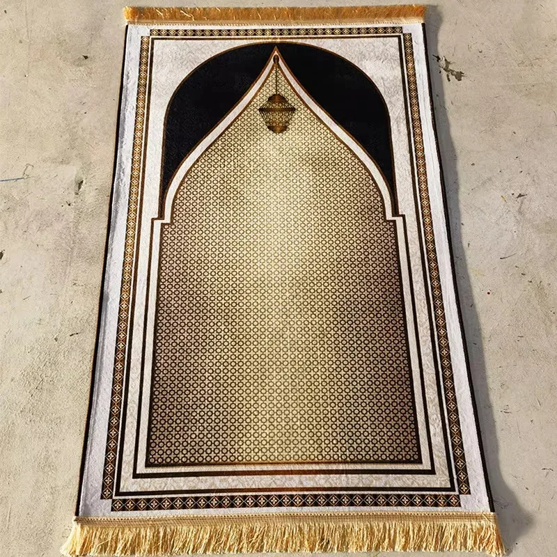 VIKAMA Muslim Cotton Prayer Mat, Decorated With Tassels, Suitable Prayer Mat, Foldable Portable Muslim Prayer Mat Home Decor
VIKAMA Muslim Cotton Prayer Mat, Decorated With Tassels, Suitable Prayer Mat, Foldable Portable Muslim Prayer Mat Home Decor