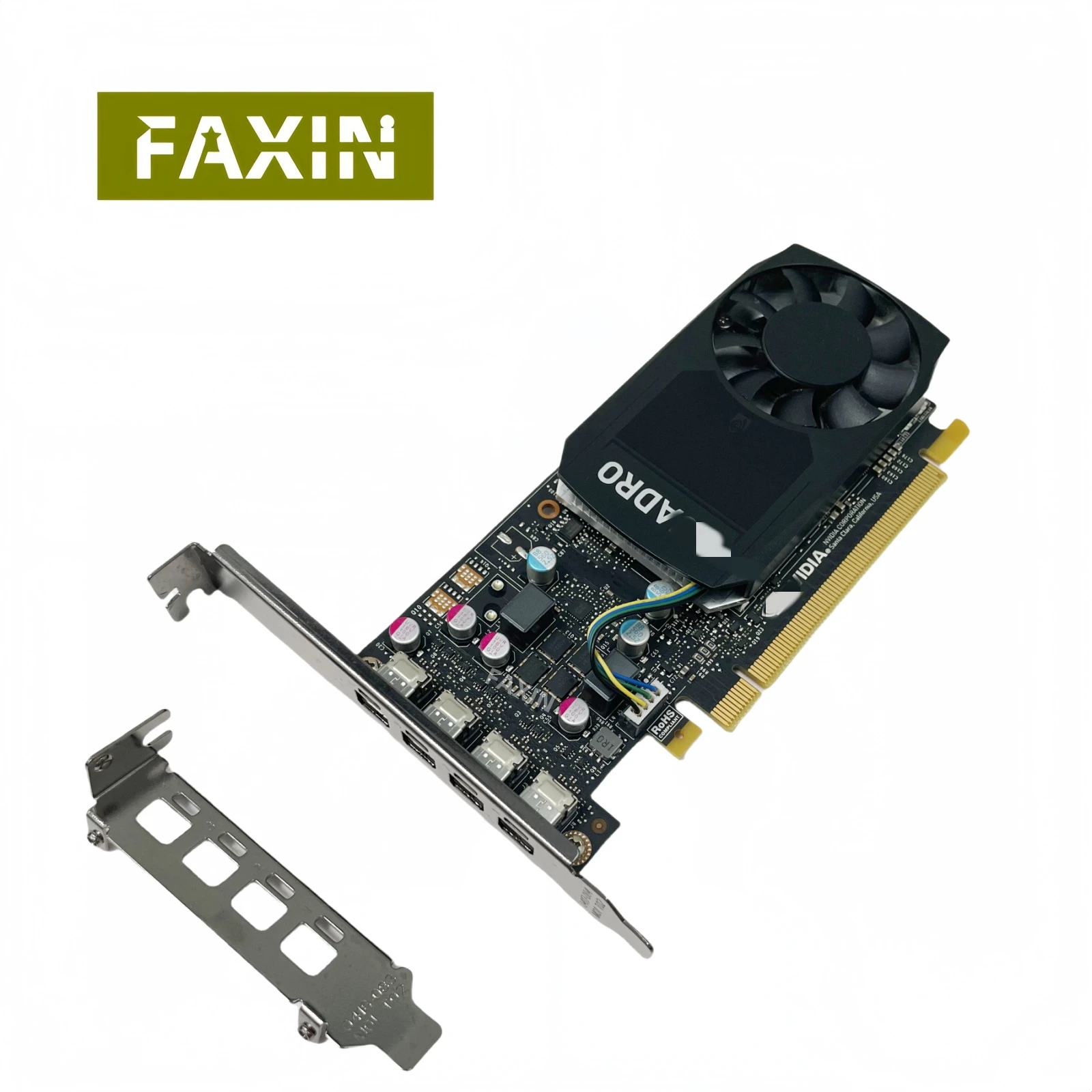 Graphics Card For NVIDIA Quadro P600 2GB Professional Graphics operation Design For 3D Graphics Modeling Rendering Video Clip
Graphics Card For NVIDIA Quadro P600 2GB Professional Graphics operation Design For 3D Graphics Modeling Rendering Video Clip