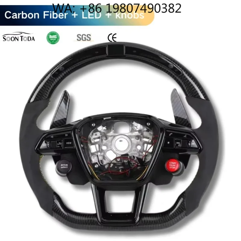 LED Carbon Fiber Suede Sport Steering Wheel Fit A1 A3 A4 A6 Q3 Q5 8P 8V 8K B8 C7 Auto Interior Racing Mod Accessories
LED Carbon Fiber Suede Sport Steering Wheel Fit A1 A3 A4 A6 Q3 Q5 8P 8V 8K B8 C7 Auto Interior Racing Mod Accessories