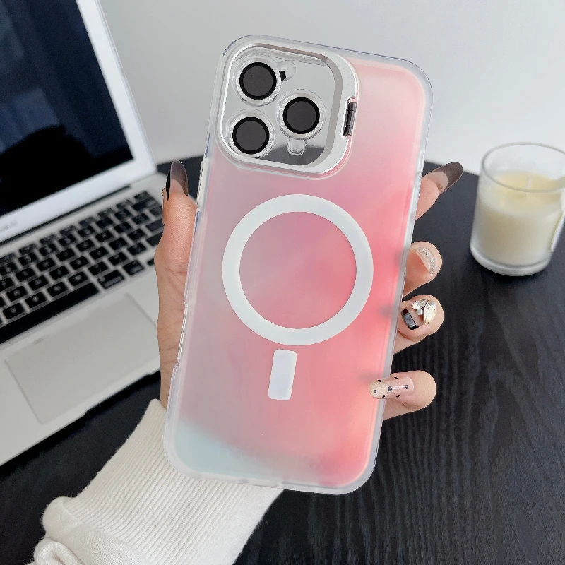 Matte Candy Magnetic Wireless Charging Transparent Case For iPhone17 16 15 13 12 11 14 Pro Max For Magsafe Shockproof Cover
Matte Candy Magnetic Wireless Charging Transparent Case For iPhone17 16 15 13 12 11 14 Pro Max For Magsafe Shockproof Cover