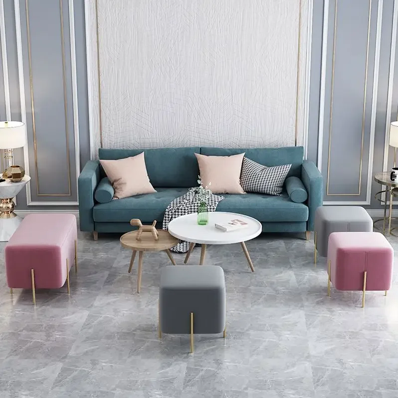 For Modern luxury Danish style living room shoe changing stool
For Modern luxury Danish style living room shoe changing stool