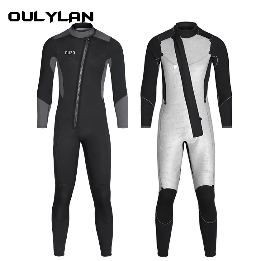 Мужской сверхэластичный неопреновый костюм для дайвинга Oulylan 5/3 мм, плавательный гидрокостюм, утепленный флисовый холодный теплый цельный костюм для дайвинга
Мужской сверхэластичный неопреновый костюм для дайвинга Oulylan 5/3 мм, плавательный гидрокостюм, утепленный флисовый холодный теплый цельный костюм для дайвинга