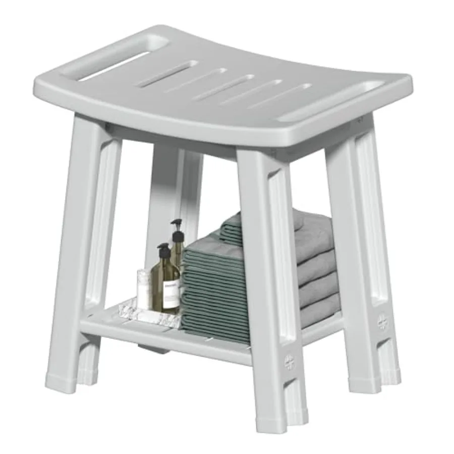 Shower Chair for Inside Shower 400 lbs Shower Stool with Anti-Slip Foot Covers HDPE Shower Seat for Bathroom Bench Bath Chair f
Shower Chair for Inside Shower 400 lbs Shower Stool with Anti-Slip Foot Covers HDPE Shower Seat for Bathroom Bench Bath Chair f