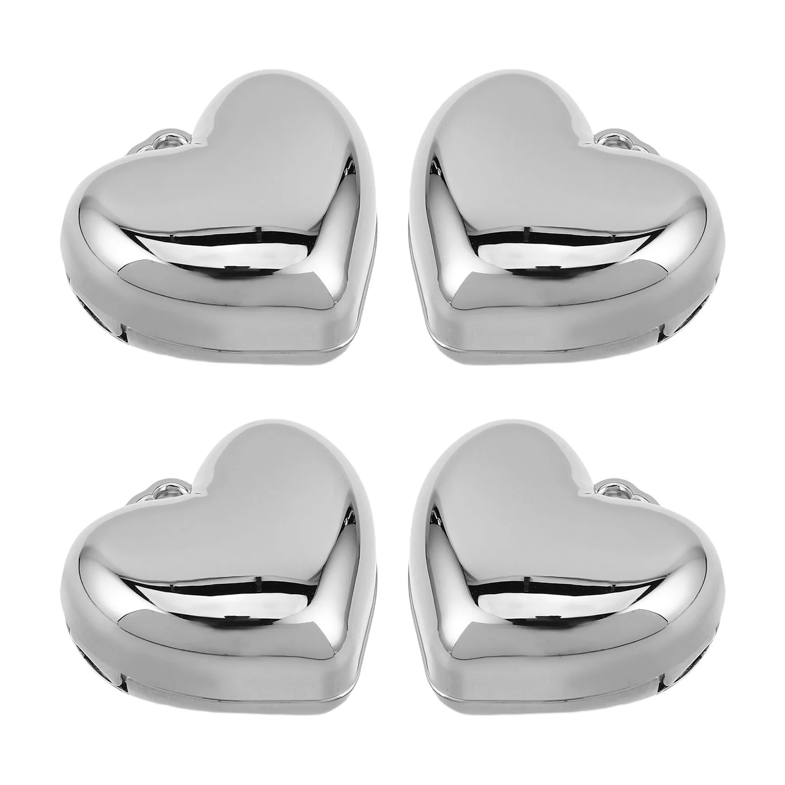 4Pcs Makeup Eyeshadow Palette Empty Box Heart-Shaped Refillable Blush Holder with Mirror Travel-Friendly Organizer
4Pcs Makeup Eyeshadow Palette Empty Box Heart-Shaped Refillable Blush Holder with Mirror Travel-Friendly Organizer