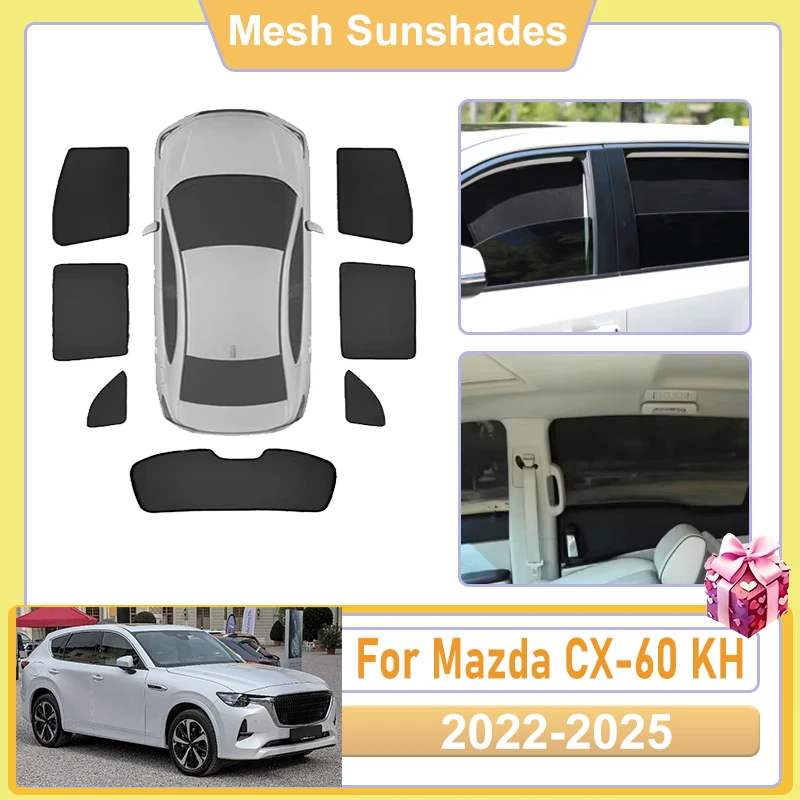For Mazda CX 60 Accessories 2025 2024 2023 2022 CX-60 CX60 KH Car Window Screen Sun Shades Covers light Shield Heat UV Protector
For Mazda CX 60 Accessories 2025 2024 2023 2022 CX-60 CX60 KH Car Window Screen Sun Shades Covers light Shield Heat UV Protector
