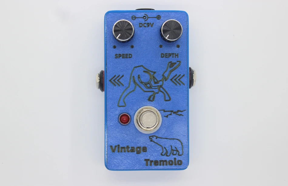 DIY Handmade Electric Guitar Single Block Effects Vintage Style Tremolo Vintage Tremolo Board
DIY Handmade Electric Guitar Single Block Effects Vintage Style Tremolo Vintage Tremolo Board