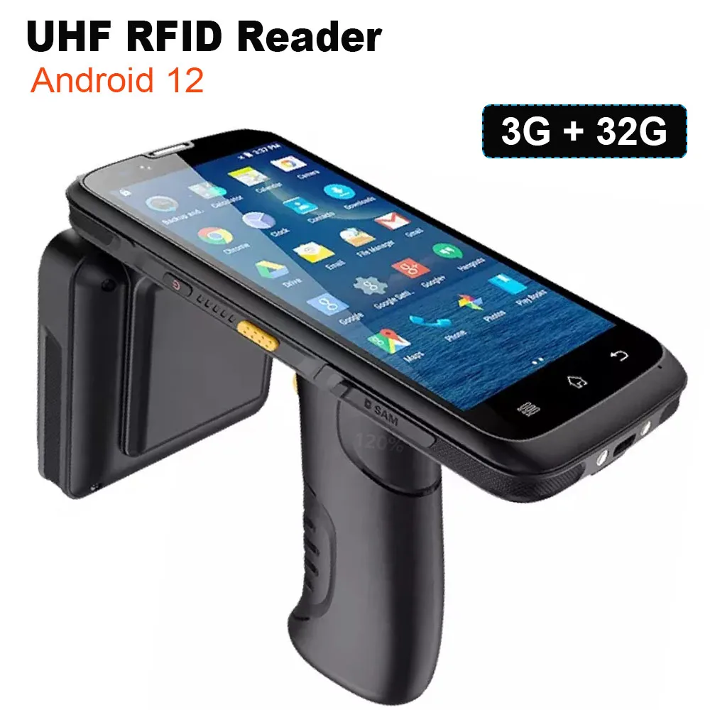 RUGLINE Android 12 Rugged 2D 1D Bar-Code Scanner MTK Octa core 3G+32G 4G Lte WiFi Data Collector Handheld UHF R2000 RFID Reader
RUGLINE Android 12 Rugged 2D 1D Bar-Code Scanner MTK Octa core 3G+32G 4G Lte WiFi Data Collector Handheld UHF R2000 RFID Reader