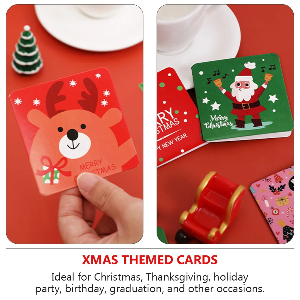 15 Pcs Christmas Card Envelope Cards Souvenir DIY Postcards Greeting Student Memo
15 Pcs Christmas Card Envelope Cards Souvenir DIY Postcards Greeting Student Memo